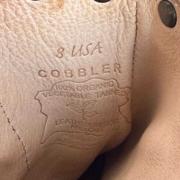 Bed Stu Baxter Boot Woven Leather Womens 8 Brown Tan Side Zip - Picture 5 of 11